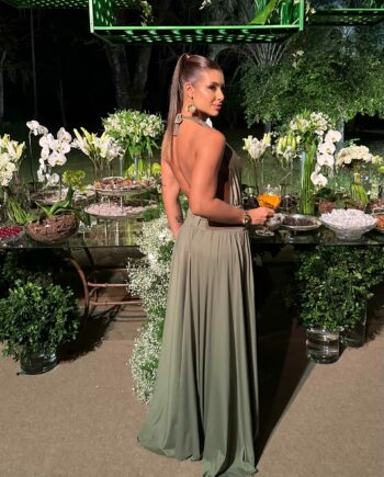 VESTIDO ÁUREA VERDE